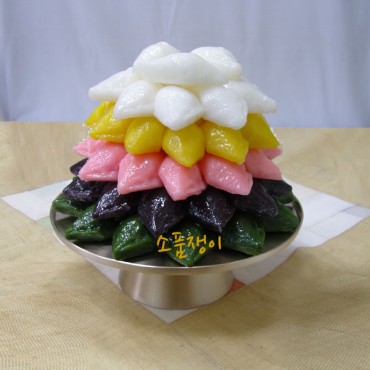 칠순상,팔순상,혼례상,돌상-송편