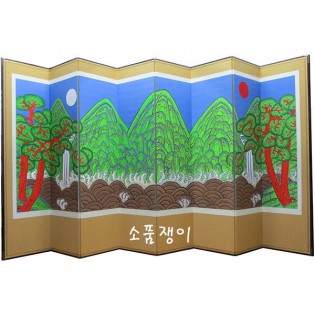 일월오봉도8폭병풍C-1폭당 440*1800mm
