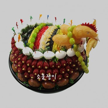 폐백음식모형-폐백닭